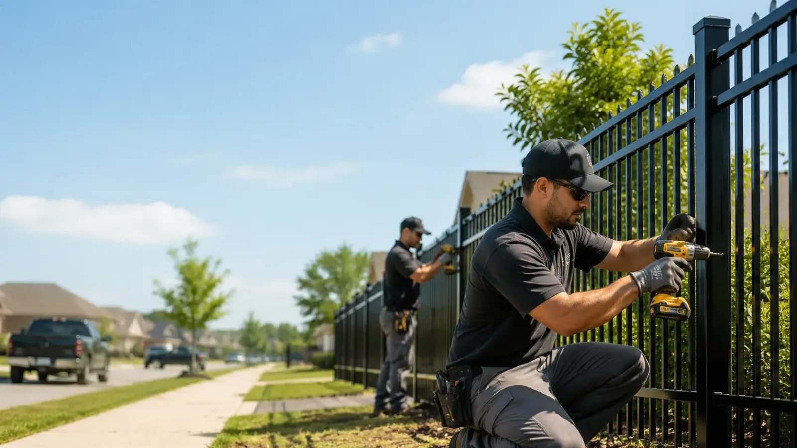 Metal Fence Installation in Inlet, NY